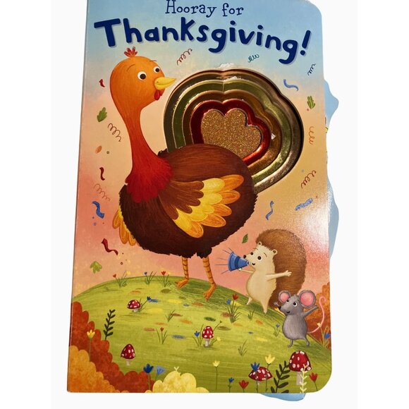 Hooray For Thanksgiving! Board Book By Kim Barnes Priddy Books Childrens Story - Picture 2 of 13